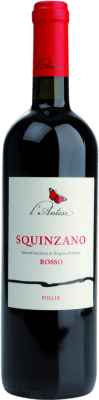 12,95 € Бесплатная доставка | Красное вино L'Antesi D.O.C. Squinzano Италия Malvasia Black, Negroamaro бутылка 75 cl