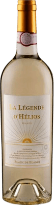 10,95 € Kostenloser Versand | Weißwein La Légende d'Hélios Blanc de Blancs I.G.P. Vin de Pays Languedoc Languedoc-Roussillon Frankreich Sauvignon Weiß, Gros Manseng Flasche 75 cl