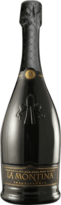 67,95 € Spedizione Gratuita | Spumante bianco La Montina Baiana Pas Dosé Brut Nature Riserva D.O.C.G. Franciacorta lombardia Italia Nebbiolo, Chardonnay Bottiglia 75 cl