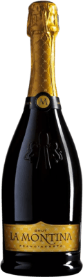 35,95 € Envío gratis | Espumoso blanco La Montina Brut D.O.C.G. Franciacorta Lombardia Italia Nebbiolo, Chardonnay Botella 75 cl