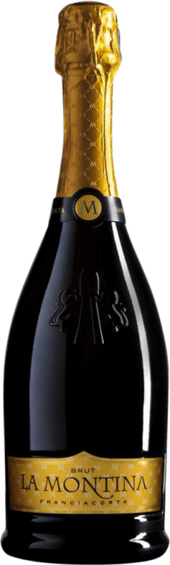 35,95 € Envío gratis | Espumoso blanco La Montina Brut D.O.C.G. Franciacorta Lombardia Italia Nebbiolo, Chardonnay Botella 75 cl