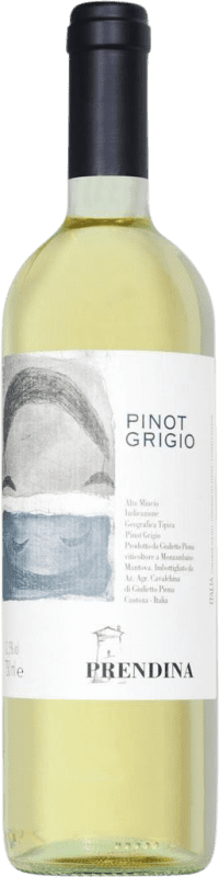 9,95 € Spedizione Gratuita | Vino Bianco La Prendina I.G.T. Alto Mincio Italia Pinot Grigio 75 cl