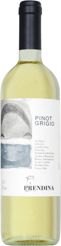 13,95 € Envío gratis | Vino blanco La Prendina I.G.T. Alto Mincio Italia Pinot Gris Botella 75 cl