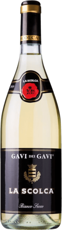 17,95 € 送料無料 | 白ワイン La Scolca Gavi dei Gavi D.O.C.G. Cortese di Gavi ピエモンテ イタリア Cortese — コルテーゼ ハーフボトル 37 cl