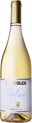 18,95 € 送料無料 | 白ワイン La Scolca Solui Bianco ドライ D.O.C. Piedmont ピエモンテ イタリア Sauvignon White ボトル 75 cl