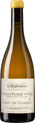 77,95 € Spedizione Gratuita | Vino bianco La Soufrandière Climat au Vignerais Zen A.O.C. Pouilly-Fuissé Borgogna Francia Chardonnay Bottiglia 75 cl