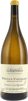 153,95 € Бесплатная доставка | Белое вино La Soufrandière Climat les Quarts Zen A.O.C. Pouilly-Vinzelles Бургундия Франция Chardonnay бутылка Магнум 1,5 L