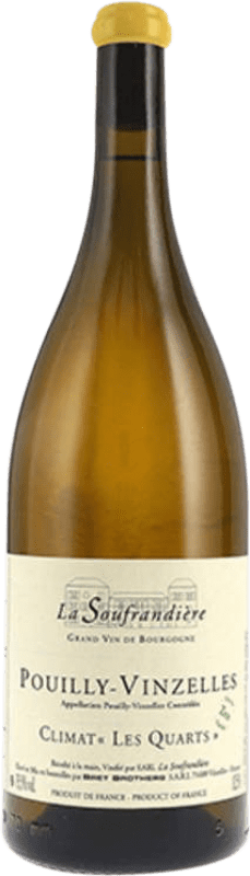 153,95 € Kostenloser Versand | Weißwein La Soufrandière Climat les Quarts Zen A.O.C. Pouilly-Vinzelles Burgund Frankreich Chardonnay Magnum-Flasche 1,5 L