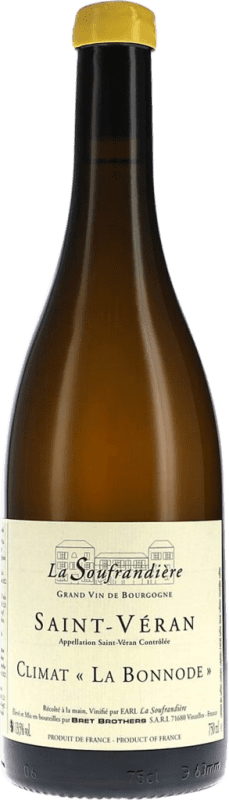 57,95 € 送料無料 | 白ワイン La Soufrandière Climat la Bonnode A.O.C. Saint-Véran ブルゴーニュ フランス Chardonnay ボトル 75 cl