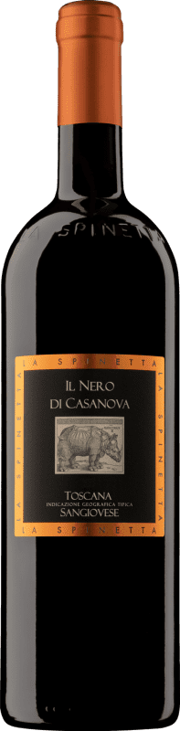 21,95 € Бесплатная доставка | Красное вино La Spinetta Il Nero di Casanova I.G.T. Toscana Тоскана Италия Sangiovese — Санджовезе Бутылка 75 cl