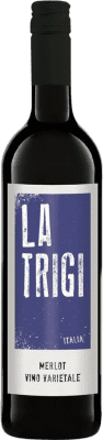 9,95 € Free Shipping | Red wine La Trigi I.G.T. Venezia Venecia Italy Merlot Bottle 75 cl