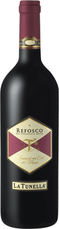 21,95 € Spedizione Gratuita | Vino rosso La Tunella D.O.C. Colli Orientali del Friuli Venecia Italia Refosco Bottiglia 75 cl