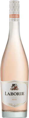 10,95 € 免费送货 | 玫瑰酒 Laborie Rosé W.O. Western Cape Western Cape South Coast 南非 瓶子 75 cl