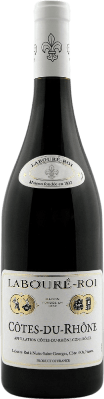 12,95 € Spedizione Gratuita | Vino rosso Labouré-Roi A.O.C. Côtes du Rhône Rhône Francia Grenache, Nebbiolo, Mourvèdre, Cinsault Bottiglia 75 cl