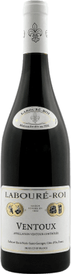 12,95 € Envío gratis | Vino tinto Labouré-Roi A.O.C. Côtes du Ventoux Francia Garnacha, Nebbiolo, Mourvèdre, Cinsault Botella 75 cl