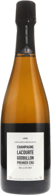 89,95 € 免费送货 | 白起泡酒 Lacourte-Godbillon Millésimé Premier Cru 额外的香味 A.O.C. Champagne 香槟酒 法国 Pinot Black, Chardonnay 瓶子 75 cl