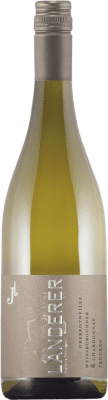 11,95 € Бесплатная доставка | Белое вино Landerer Weißburgunder Chardonnay сухой I.G. Baden Baden Германия Chardonnay, Pinot White бутылка 75 cl