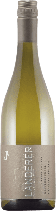 19,95 € Envoi gratuit | Vin blanc Landerer Sec I.G. Baden Baden Allemagne Pinot Gris Bouteille 75 cl