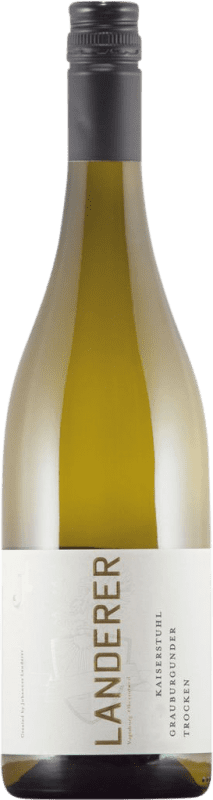 9,95 € Envoi gratuit | Vin blanc Landerer Kaiserstuhl Sec I.G. Baden Baden Allemagne Pinot Gris Bouteille 75 cl