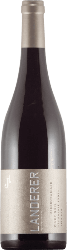 16,95 € 免费送货 | 红酒 Landerer Oberrotweiler Schwarze Erde 干 I.G. Baden Baden 德国 Pinot Black 瓶子 75 cl