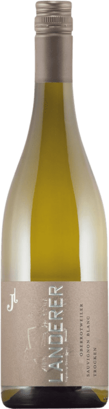 16,95 € Envio grátis | Vinho branco Landerer Seco I.G. Baden Baden Alemanha Sauvignon Branca Garrafa 75 cl