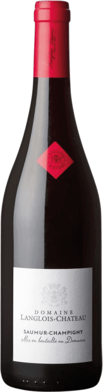 14,95 € Free Shipping | Red wine Château Langlois Rouge A.O.C. Saumur-Champigny Loire France Syrah Bottle 75 cl