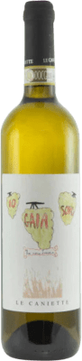 22,95 € Бесплатная доставка | Белое вино Le Caniette Io Sono Gaia D.O.C. Offida Marcas Италия Pecorino бутылка 75 cl