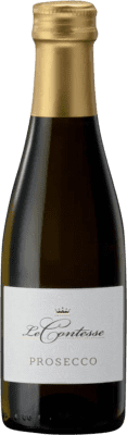 3,95 € Free Shipping | White sparkling Le Contesse Frizzante D.O.C. Prosecco Venecia Italy Glera Small Bottle 20 cl