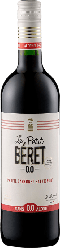 9,95 € Free Shipping | Red wine Le Petit Béret Rouge Occitania France Cabernet Sauvignon, Nebbiolo Bottle 75 cl Alcohol-Free