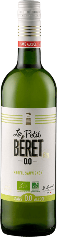 8,95 € Envío gratis | Vino blanco Le Petit Béret Occitania Francia Sauvignon Blanca Botella 75 cl Sin Alcohol