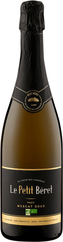 9,95 € Envio grátis | Espumante branco Le Petit Béret Sparkling Doce Occitania França Mascate Garrafa 75 cl Sem Álcool