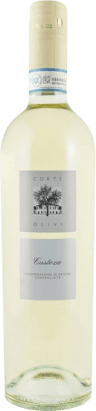 6,95 € Spedizione Gratuita | Vino bianco Lenotti Corte Olivi D.O.C. Bianco di Custoza Italia Trebbiano, Garganega, Cortese, Friulano, Malvasia Bianca Bottiglia 75 cl