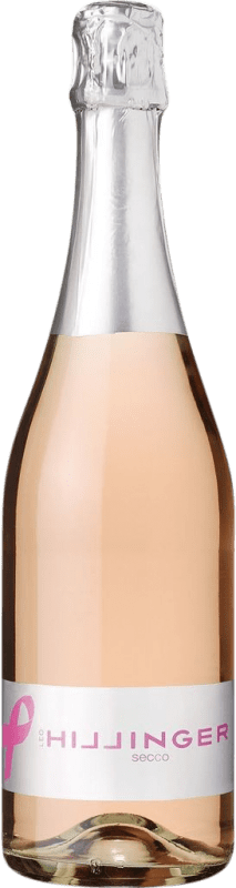 18,95 € Envio grátis | Espumante rosé Leo Hillinger Rosé Seco I.G. Burgenland Burgenland Áustria Pinot Preto Garrafa 75 cl