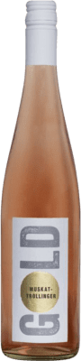 14,95 € Envio grátis | Espumante rosé Leon Gold Gold Muskat Trollinger Rosé I.G. Baden Baden-Württemberg Alemanha Mascate Garrafa 75 cl