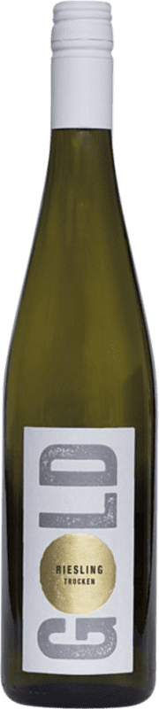 13,95 € Бесплатная доставка | Белое игристое Leon Gold Gold сухой I.G. Baden Baden-Württemberg Германия Riesling бутылка 75 cl