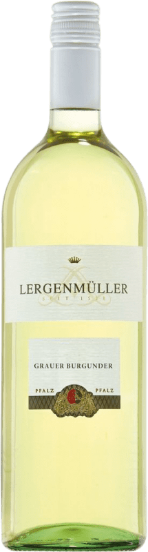 8,95 € Envoi gratuit | Vin blanc Lergenmüller Sec Q.b.A. Pfälz Pfälz Allemagne Pinot Gris Bouteille 1 L