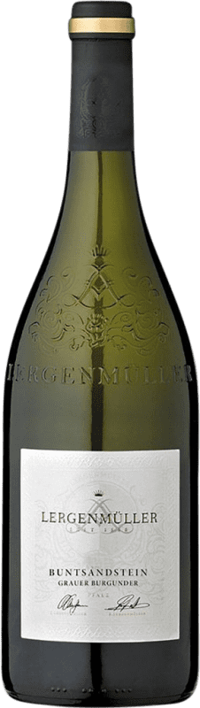 19,95 € 免费送货 | 白酒 Lergenmüller Buntsandstein 干 Q.b.A. Pfälz 普法尔茨 德国 Pinot Grey 瓶子 75 cl