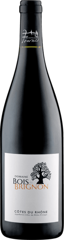 10,95 € 送料無料 | 赤ワイン Les Coteaux de Fournès Bois de Brignon A.O.C. Côtes du Rhône ローヌ フランス Grenache, Nebbiolo, Cinsault ボトル 75 cl