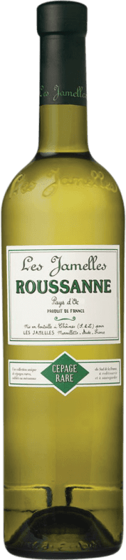 12,95 € Бесплатная доставка | Белое вино Les Jamelles Франция Roussanne бутылка 75 cl