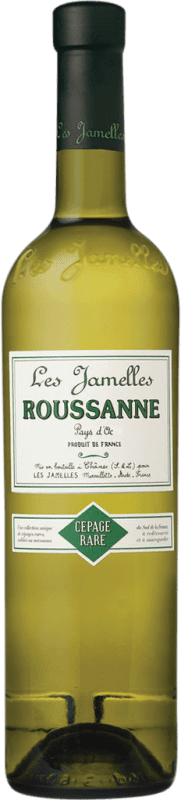 9,95 € Envio grátis | Vinho Branco Les Jamelles França Roussanne 75 cl