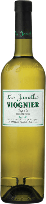 14,95 € Envoi gratuit | Vin Blanc Les Jamelles I.G.P. Vin de Pays d'Oc Bordeaux France Viognier 75 cl