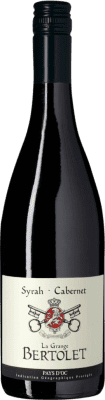 9,95 € Бесплатная доставка | Красное вино Les Vignerons du Narbonnais La Grange Bertolet Syrah Cabernet I.G.P. Vin de Pays d'Oc Бордо Франция Syrah, Cabernet Sauvignon бутылка 75 cl