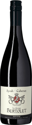 10,95 € Spedizione Gratuita | Vino Rosso Les Vignerons du Narbonnais La Grange Bertolet Syrah Cabernet I.G.P. Vin de Pays d'Oc bordò Francia Syrah, Cabernet Sauvignon 75 cl