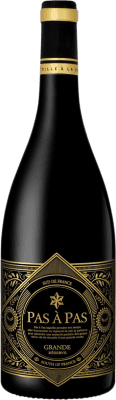 9,95 € Spedizione Gratuita | Vino rosso Les Vins de Saint Saturnin Pas à Pas Gran Riserva I.G.P. Vin de Pays Saint Guilhem le Désert Francia Syrah, Grenache, Mourvèdre Bottiglia 75 cl