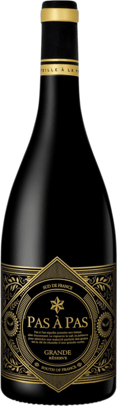 9,95 € 送料無料 | 赤ワイン Les Vins de Saint Saturnin Pas à Pas グランド・リザーブ I.G.P. Vin de Pays Saint Guilhem le Désert フランス Syrah, Grenache, Mourvèdre ボトル 75 cl