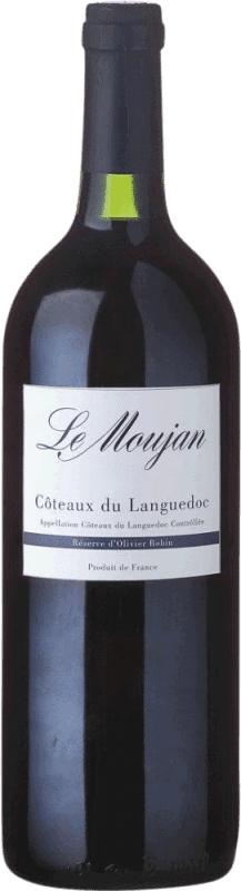 9,95 € 送料無料 | 赤ワイン Les Vins de Saint Saturnin Le Moujan I.G.P. Vin de Pays d'Oc フランス Syrah, Grenache, Carignan, Cinsault ボトル 1 L