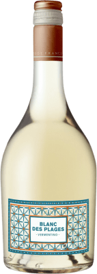13,95 € Envío gratis | Vino blanco Les Vins de Saint Saturnin Blanc des Plages I.G.P. Vin de Pays Saint Guilhem le Désert Francia Vermentino Botella 75 cl