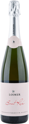 28,95 € Envio grátis | Espumante Rosé Loimer Brut — Bruto Rosé Reserva I.G. Kamptal Kamptal Áustria Nebbiolo, Zweigelt 75 cl