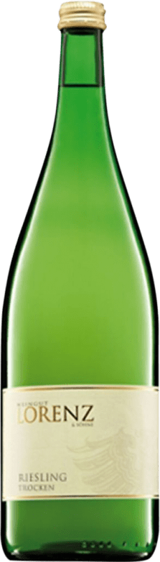 10,95 € 送料無料 | 白ワイン Lorenz & Söhne Trocken — 辛口 Q.b.A. Nahe Nahe ドイツ Riesling — リースリング 1 L