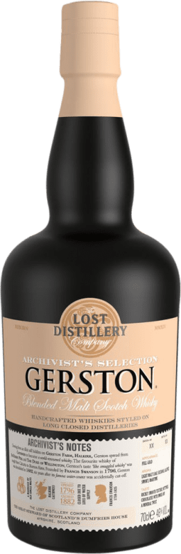 39,95 € Envio grátis | Whisky Blended The Lost Gerston Archivist Escócia Reino Unido 70 cl